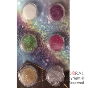 MAQUILLAJE GLITTER COLORES SURTIDOS X 12 GR